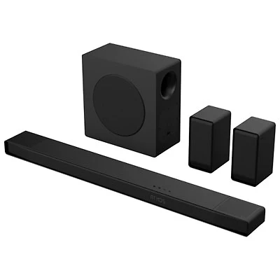 Hisense AX5140Q 600-Watt 5.1.4 Channel Sound Bar with Wireless Subwoofer & Rear Speakers