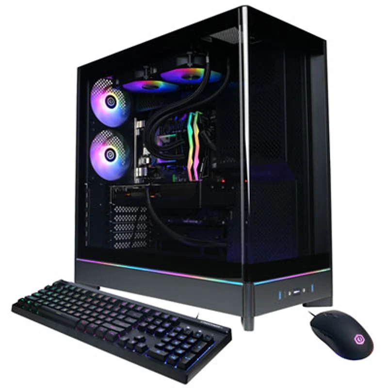 CyberPowerPC Gamer Supreme Gaming PC (Intel Core i7-14700F/32GB RAM/2TB SSD/GeForce RTX5070/Windows 11) - English