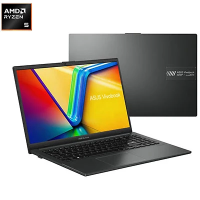 Open Box - ASUS Vivobook Go 15 15.6" Laptop - Mixed Black (AMD Ryzen 5 7520U/16GB RAM/512GB SSD/Windows 11 Home)