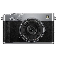 Open Box - Fujifilm X-E5 Mirrorless Camera with XF 23mm f/2.8 R WR Lens Kit - Silver