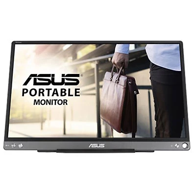 Open Box - ASUS 15.6" ZenScreen FHD 60Hz 5ms GTG IPS LCD Portable Monitor (MB16ACE) - Black
