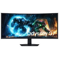 Samsung 40" 4K Ultra HD 180Hz 1ms GTG Curved VA LED FreeSync Gaming Monitor (LS40FG756ENXZA) - Black