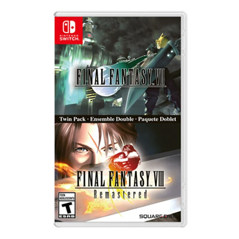 Final Fantasy VII & VIII: Remastered - Twin Pack Edition (Switch)