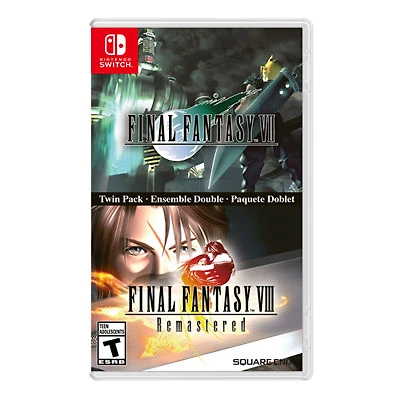 Final Fantasy VII & VIII: Remastered - Twin Pack Edition (Switch)