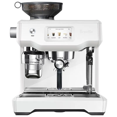 Refurbished (Good) - Breville Oracle Touch Automatic Espresso Machine w/Frother&Coffee Grinder - Sea Salt - Remanufactured by Breville