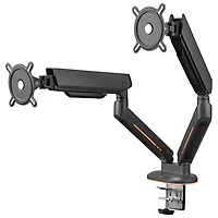 One For All 21" - 45" Gaming Dual Monitor Mount - Black