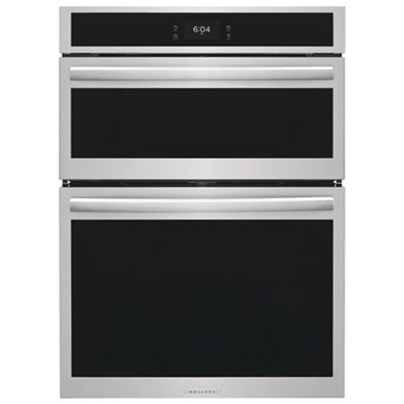 Frigidaire Gallery 30" 5.3 Cu. Ft. Combination True Convection Electric Wall Oven (GCWM3070AF) - Stainless Steel