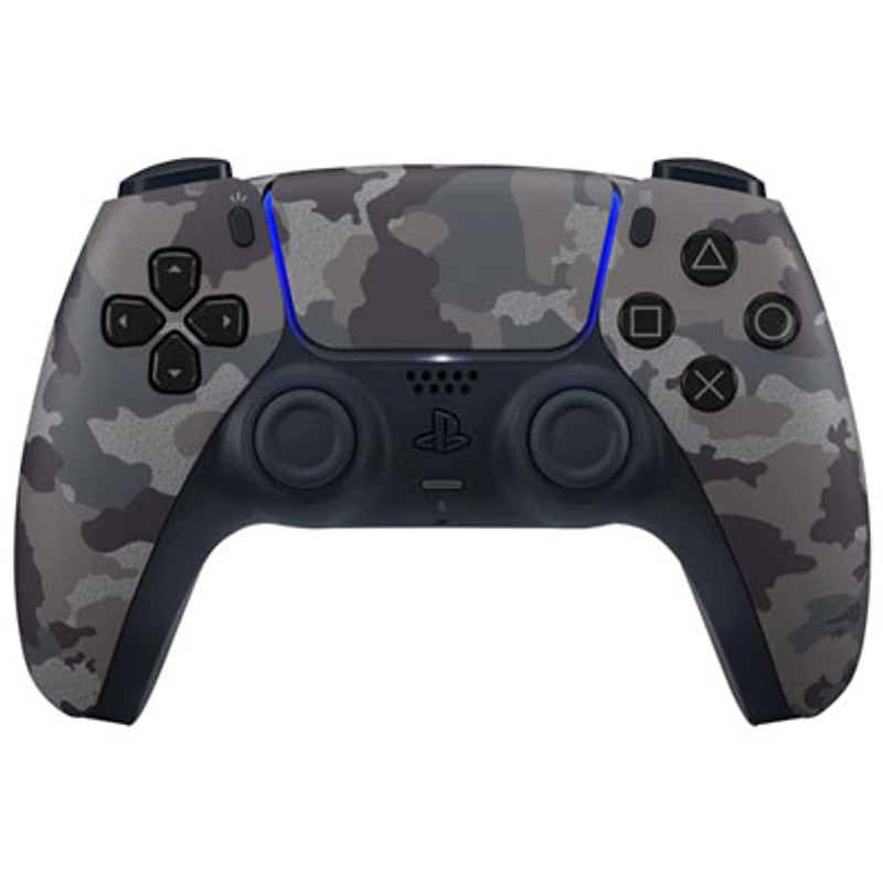 PlayStation 5 DualSense Wireless Controller For PS5, PC, Mac & Mobile - Grey Camouflage