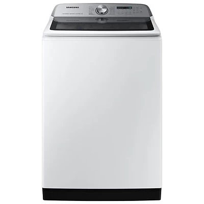 Open Box - Samsung 6.0 Cu. Ft. High Efficiency Agitator Top Load Washer (WA52DG5500AWUS) - White - Perfect Condition