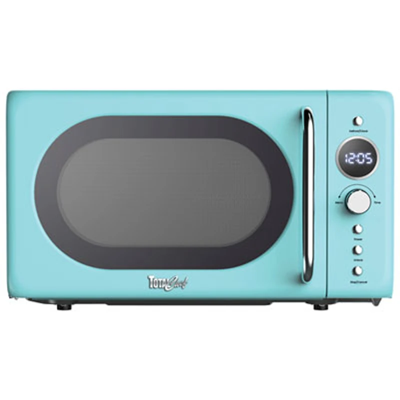 Total Chef Retro 0.7 Cu. Ft. Countertop Microwave (TCMOR-Blue) - Blue