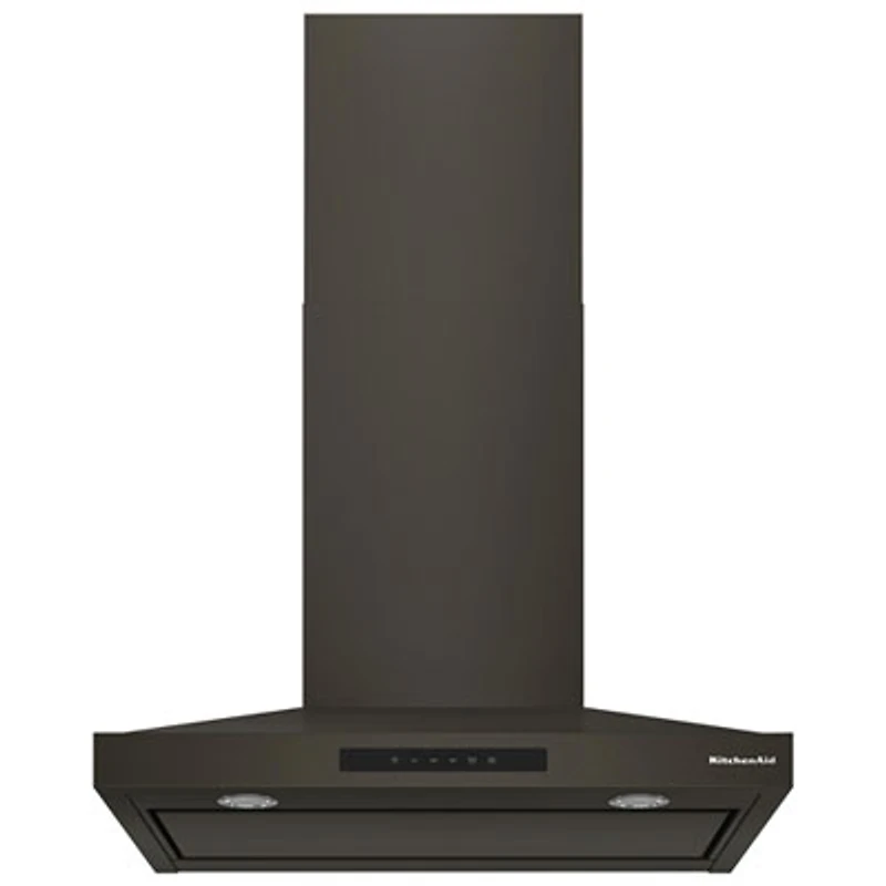 KitchenAid 38" Wall Mount Range Hood (KVWC730SBE) - Black Ore