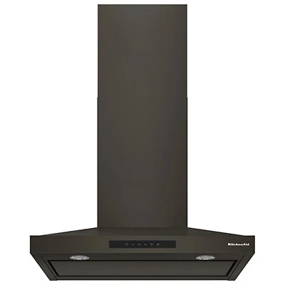 KitchenAid 38" Wall Mount Range Hood (KVWC730SBE) - Black Ore