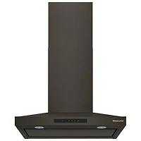 KitchenAid 38" Wall Mount Range Hood (KVWC730SBE) - Black Ore