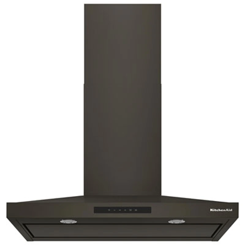 KitchenAid 36" Wall Mount Range Hood (KVWC736SBE) - Black Ore