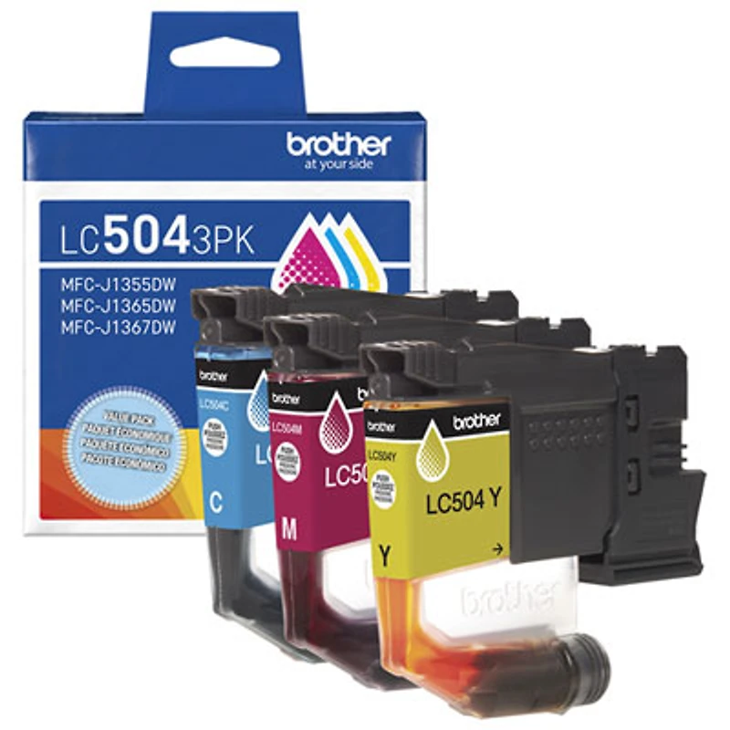Brother Colour Ink (LC5043PKS) - 3 Pack