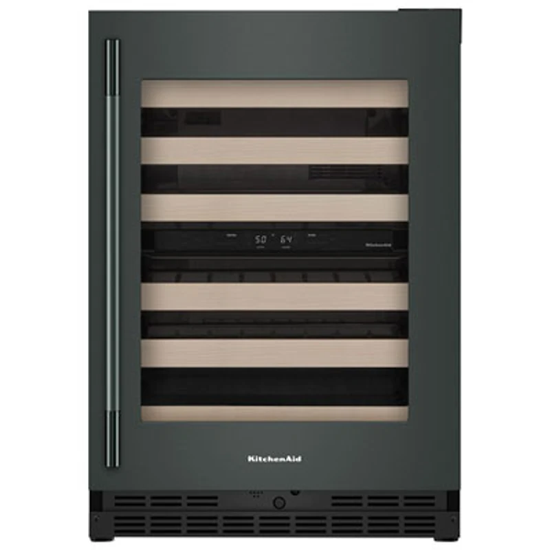 KitchenAid Undercounter 46-Bottle Freestanding Wine Cellar (KUWR524SJP) - Juniper