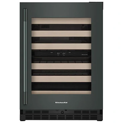 KitchenAid Undercounter 46-Bottle Freestanding Wine Cellar (KUWR524SJP) - Juniper