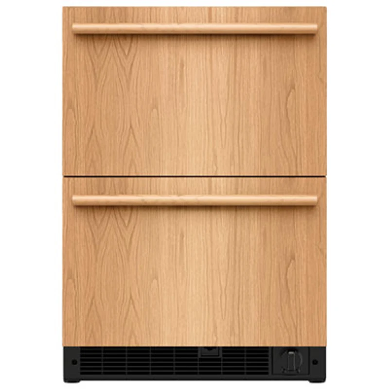 KitchenAid Undercounter Double-Drawer 4.2 Cu. Ft. Built-In Bar Fridge (KUCT524SPA) - Panel Ready