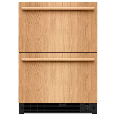 KitchenAid Undercounter Double-Drawer 4.2 Cu. Ft. Built-In Bar Fridge (KUCT524SPA) - Panel Ready