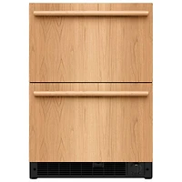 KitchenAid Undercounter Double-Drawer 4.2 Cu. Ft. Built-In Bar Fridge (KUCT524SPA) - Panel Ready