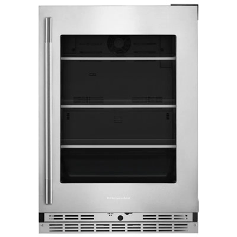 KitchenAid Undercounter 5.2 Cu. Ft. Bar Fridge (KURR524SPS) - PrintShield Stainless Finish