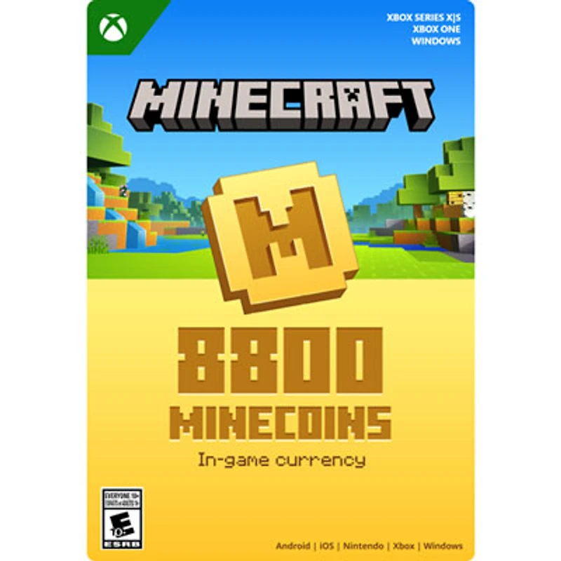Minecraft: 8800 Minecoins (Xbox Series X|S / Xbox One / Windows) - Digital Download