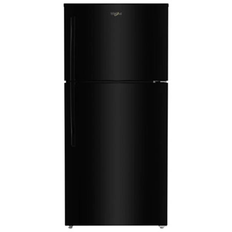 Whirlpool 30" 19.3 Cu. Ft. Top Freezer Refrigerator (WRTX7419SB) - Black