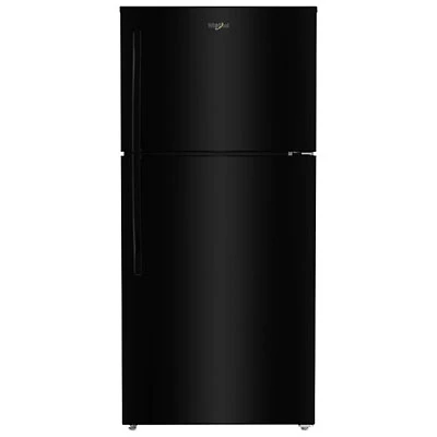 Whirlpool 30" 19.3 Cu. Ft. Top Freezer Refrigerator (WRTX7419SB) - Black