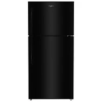 Whirlpool 30" 19.3 Cu. Ft. Top Freezer Refrigerator (WRTX7419SB) - Black