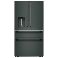 KitchenAid 36" 28.7 Cu. Ft. French Door Refrigerator with Water & Ice Dispenser (KRMF436SJP) - Juniper