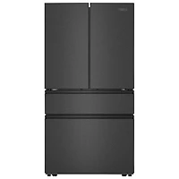 Whirlpool 36" 29.8 Cu Ft French Door Refrigerator w/ Water Dispenser (WRMF3336SV) - Print Resist Black SS