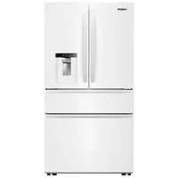 Whirlpool 36" 28.9 Cu. Ft. French Door Refrigerator w/ Water & Ice Dispenser (WRMF3636SW) - White