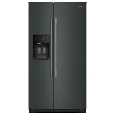 KitchenAid 36" 20.9 Cu. Ft. Side-By-Side Refrigerator w/ Water & Ice Dispenser (KRSC536RJP) - Juniper