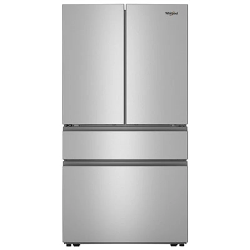 Whirlpool 36" 29.8 Cu Ft French Door Refrigerator w/ Water Dispenser (WRMF3336SZ) - Fingerprint-Resistant Stainless