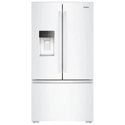 Whirlpool 36" 23.4 Cu. Ft. French Door Refrigerator with Water & Ice Dispenser (WRFC5036RW) - White