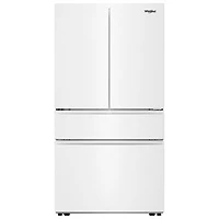Whirlpool 36" 29.8 Cu. Ft. French Door Refrigerator with Water Dispenser (WRMF3336SW) - White