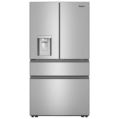 Whirlpool 36" 28.9 Cu. Ft. French Door Refrigerator with Water & Ice Dispenser (WRMF3536SZ) - Stainless