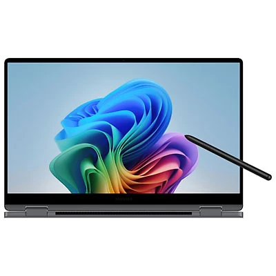 Samsung Galaxy Book5 360 15.6" Touchscreen Laptop - Grey (Intel Core Ultra 5 226V/16GB RAM/512GB SSD/Windows 11 Home)