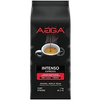 Agga Intenso Espresso Dark Roast Whole Beans - 35.3oz (1kg)