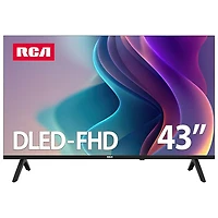 RCA 43" 1080p HD HDR LED Android Smart TV (CA1FG4300) - 2025