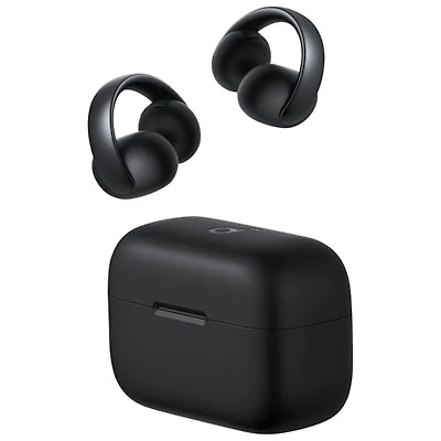 Soundcore by Anker AeroClip On-Ear True Wireless Headphones - Black