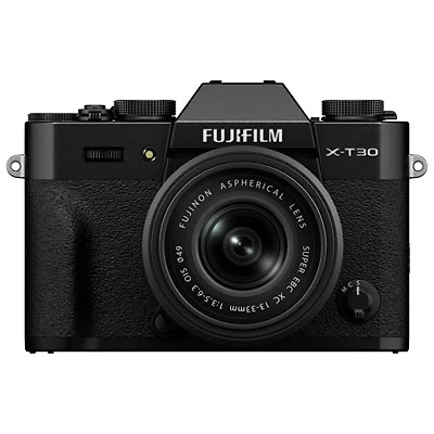 Fujifilm X-T30 III Mirrorless Camera with 13-33mm Lens Kit - Black