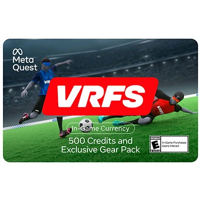 Meta Quest Gift Card - VRFS Ultimate Bundle: 500 Store Credits & Exclusive Gear Pack - Digital Download