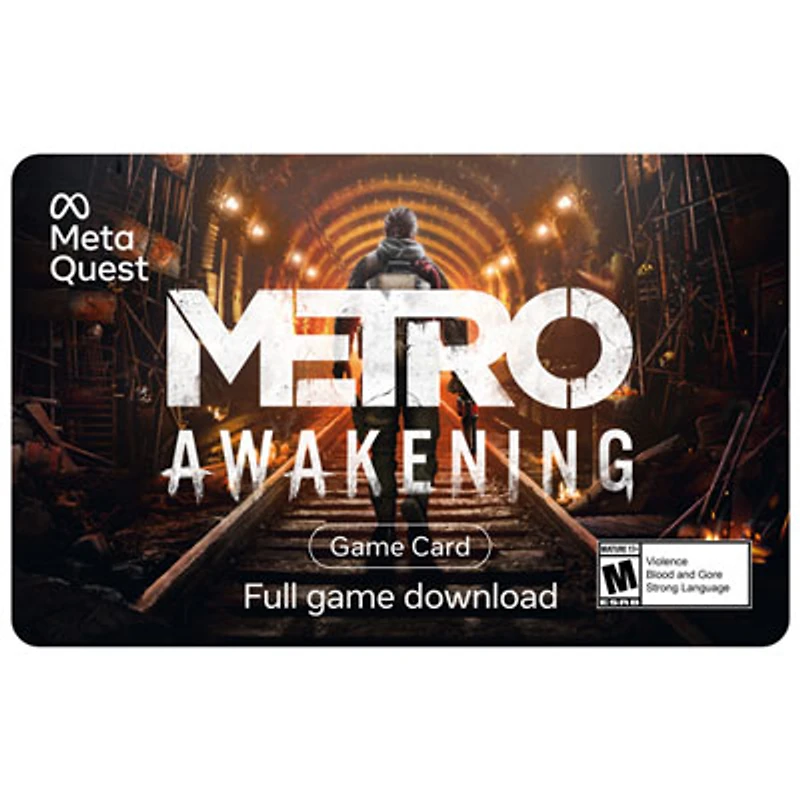 Meta Quest Gift Card - Metro Awakening - Digital Download