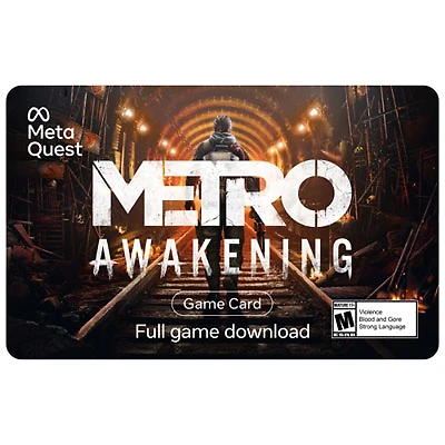 Meta Quest Gift Card - Metro Awakening - Digital Download