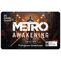 Meta Quest Gift Card - Metro Awakening - Digital Download