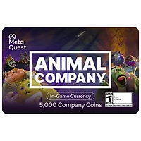 Meta Quest Gift Card - Animal Company 5000 Coins - Digital Download