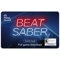 Meta Quest Gift Card - Beat Saber - Digital Download