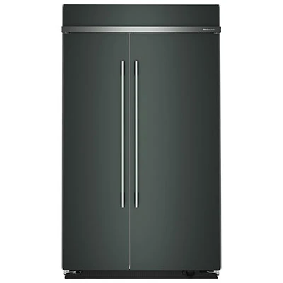 KitchenAid 48" 30 Cu. Ft. Side-By-Side Refrigerator (KBSN748SJP) - Juniper