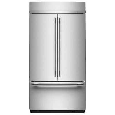 KitchenAid 42" 24.2 Cu. Ft. French Door Refrigerator (KBFN542SPS) - Stainless Steel with PrintShield Finish